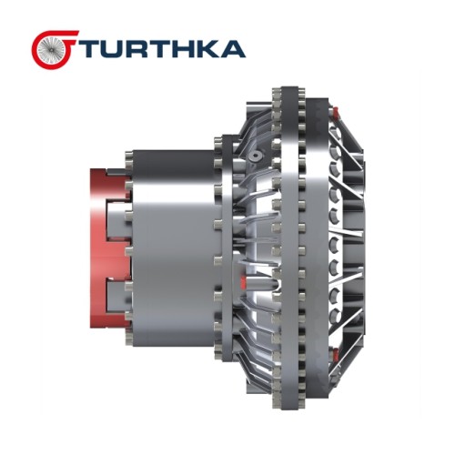 Гидромуфта с двойным кольцом задержки Turbo Hidrolik Kaplin (аналог Voith, Flender, NARA, YOX, Transfluid, KWD)