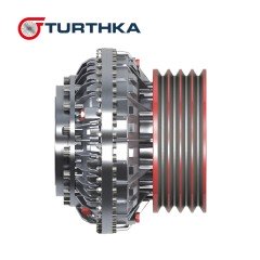 Гидравлическая муфта со шкивом