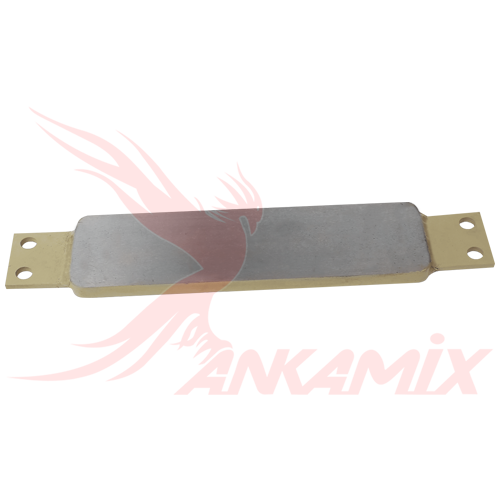 278391004 Пластина шиберная изнашиваемая с ушами для PUTZMEISTER