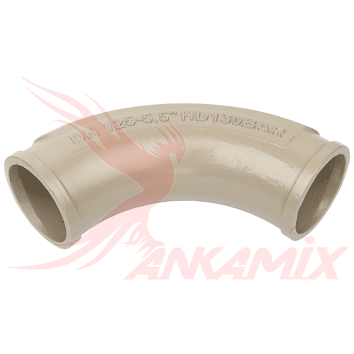 261402007 Колено бетоновода 125/275/90 усиленное для PUTZMEISTER