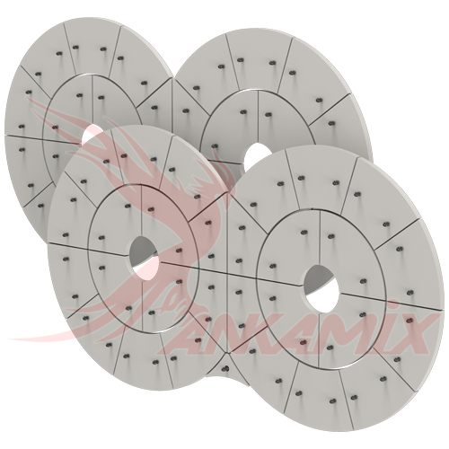 K1027587 Броня торцевая для C.M. MB 2500 - 1670 / РБУ CIFA