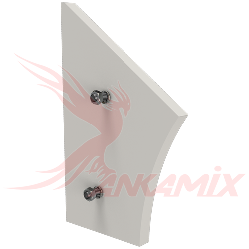 K1027587 Броня торцевая для C.M. MB 2500 - 1670 / РБУ CIFA