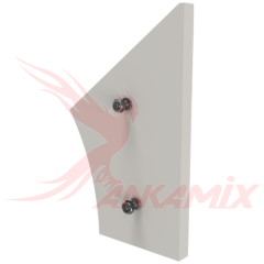 K1027588 Броня торцевая из стали St 52.3 с крепежом