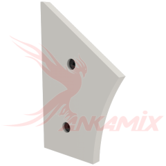 K1027588 Броня торцевая из стали St 52.3 с крепежом