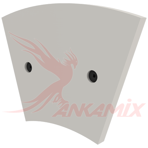 K1027589 Броня торцевая для C.M. MB 2500 - 1670 / РБУ CIFA