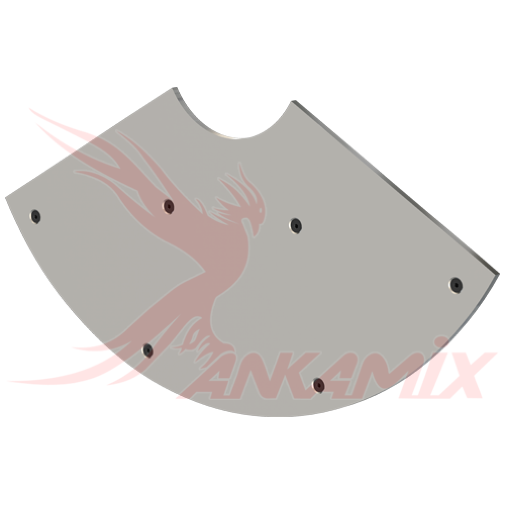 420.03-1067.4 Броня торцевая из стали St 52.3 с крепежом