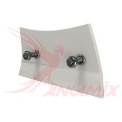 420.03-6016.4 Броня гнезда боковая правая с крепежом