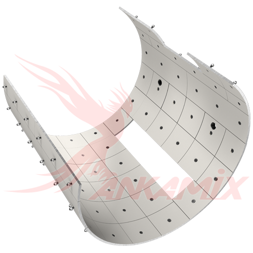 420.03-0053.5 Броня корпуса для ELBA-WERK EMS 1000 B