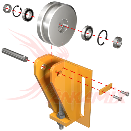 420.03-1820.2 Механизм натяжения цепи для ELBA-WERK EMS 1000 B