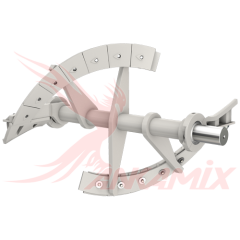 420.03-1600.3 Вал бетоносмесителя