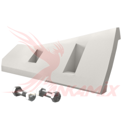 420.03-1604.5 Скребок боковой правый с крепежом