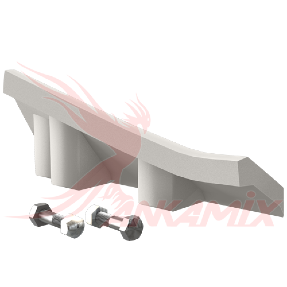 420.03-1604.5 Скребок боковой правый с крепежом