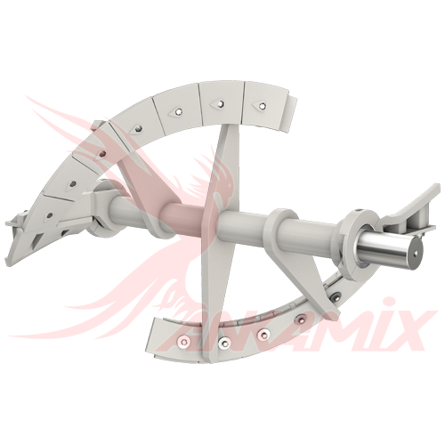 420.03-1603.5 Скребок боковой левый для ELBA-WERK EMS 1000 B