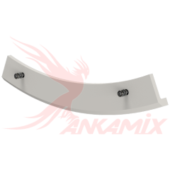 420.05-1483.5 Броня угловая из чугуна Ni-Hard4 с крепежом