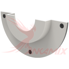 420.05-1515.3 Броня полукольцо из стали St 52.3 с крепежом