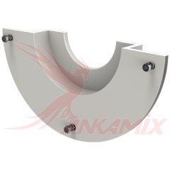 420.05-1515.3 Броня полукольцо из стали St 52.3 с крепежом