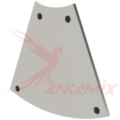 420.05-1518.4 Броня торцевая из стали St 52.3 с крепежом