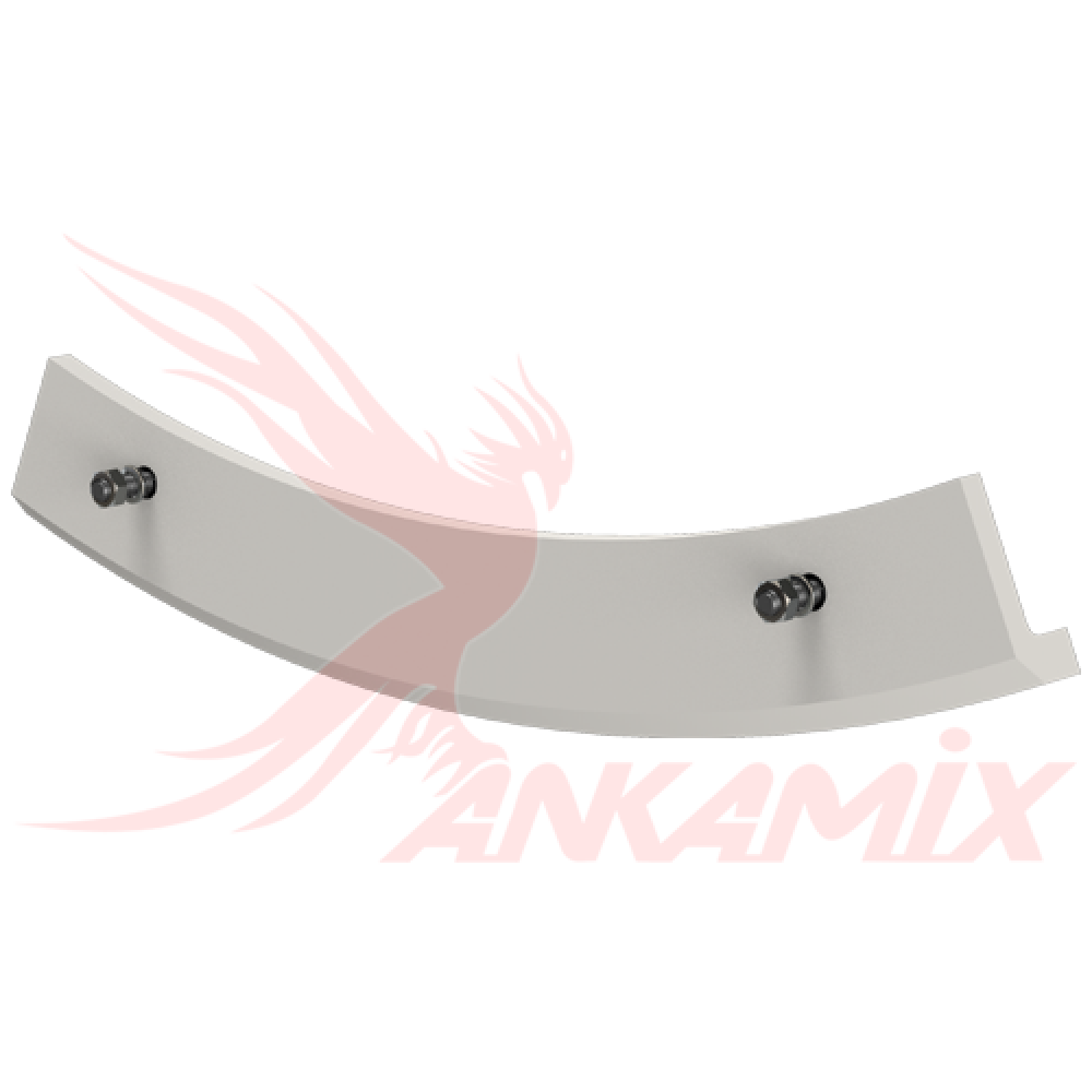 420.05-1483.5 Броня угловая из чугуна Ni-Hard4 с крепежом