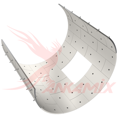 420.05-1296.4 Броня корпуса для ELBA-WERK EMS 2000 G