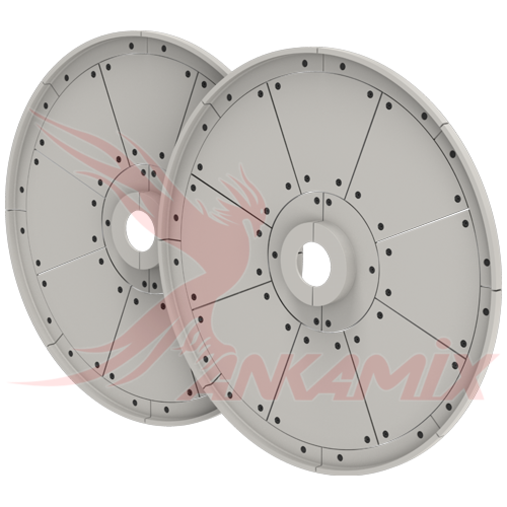 420.05-1515.3 Броня полукольцо из стали St 52.3 с крепежом