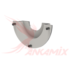 420.02-1490.3 Броня полукольцо из стали St 52.3 с крепежом