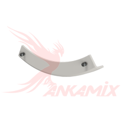 420.22-0075.5 Броня угловая из чугуна Ni-Hard4 с крепежом