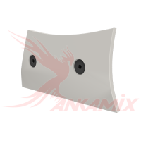 420.22-6013.4 Броня гнезда боковая правая с крепежом