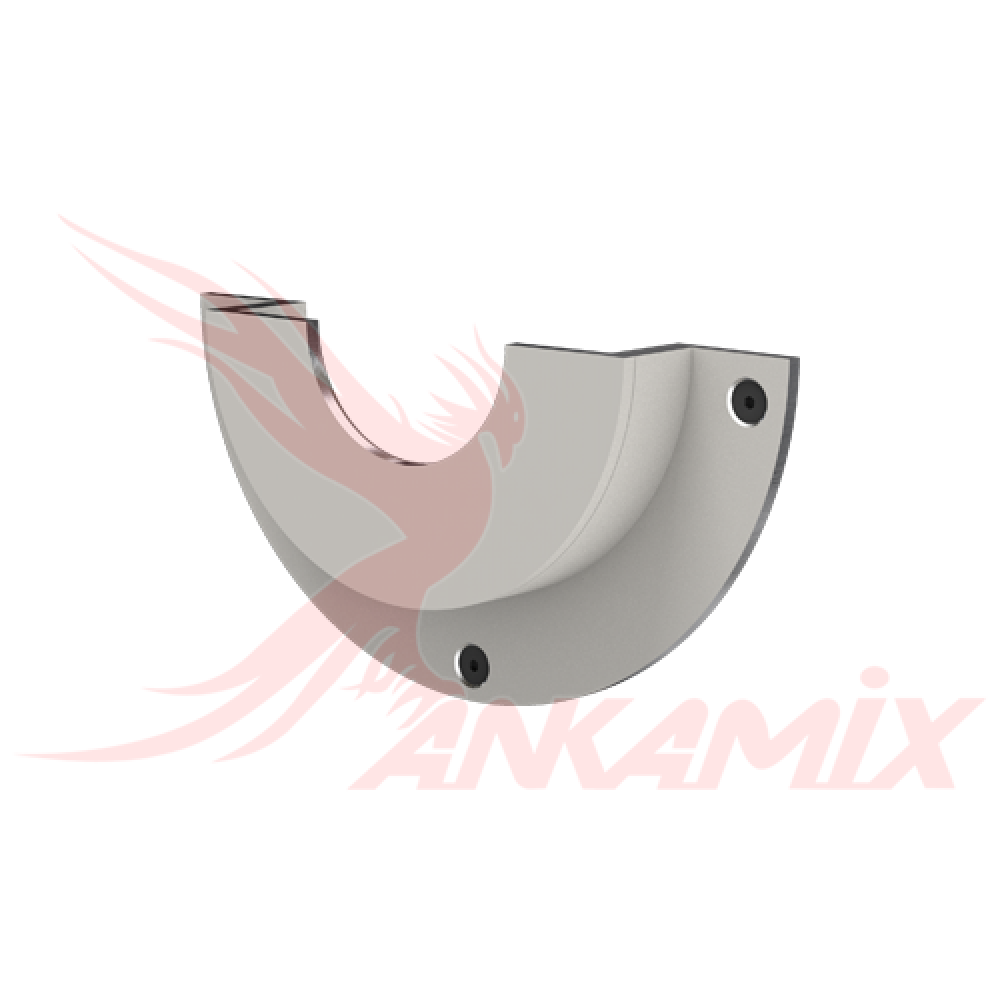 420.02-1490.3 Броня полукольцо из стали St 52.3 с крепежом