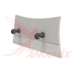 420.22-6012.4 Броня гнезда боковая левая с крепежом