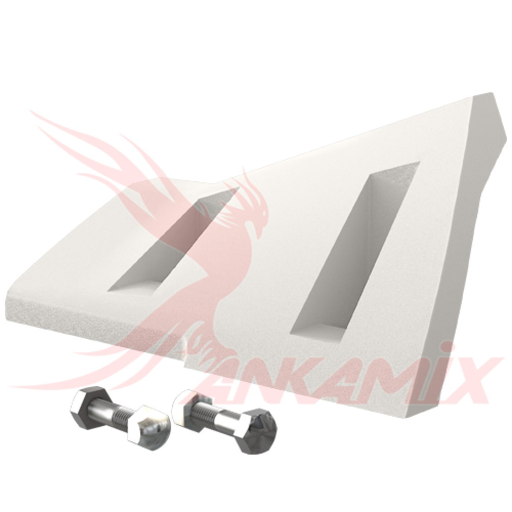 420.03-1660.5 Скребок боковой правый с крепежом