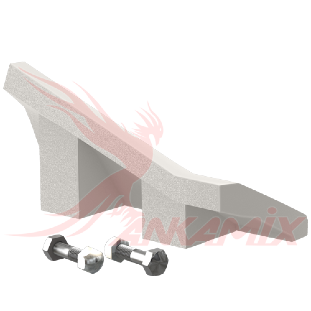 420.03-1660.5 Скребок боковой правый с крепежом