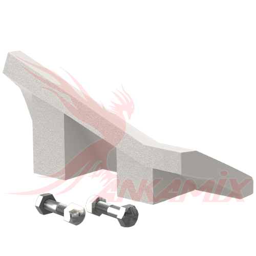 420.03-1660.5 Скребок боковой правый для ELBA-WERK EMS 500 D