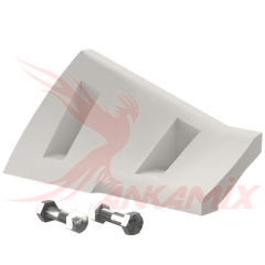 420.03-1661.5 Скребок боковой левый с крепежом