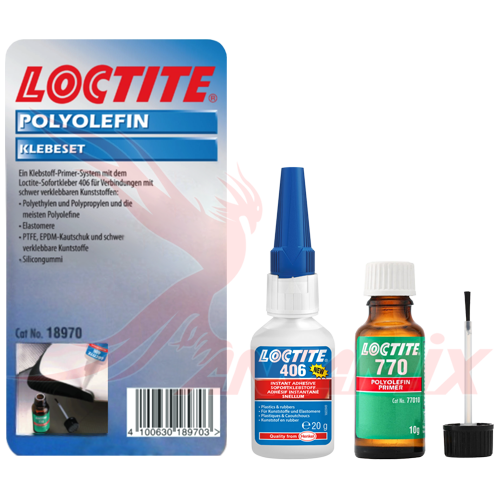 078.50-1216.0 Polyolefin-Klebeset LOCTITE 406/770 для ELBA-WERK