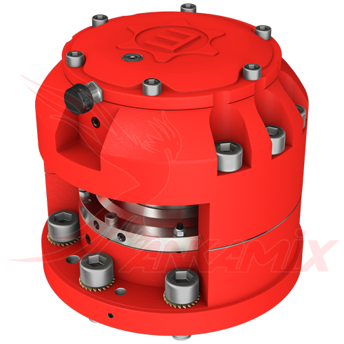 E18241 Уплотнительная группа с противоположной стороны редуктора в сборе для двухвального бетоносмесителя ELKON TW