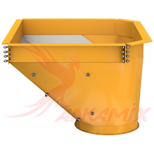 1009069 Воронка выгрузки готовой бетонной смеси в сборе для МЕКА MB-S30 / C30 / MB-60M / K60 / C60