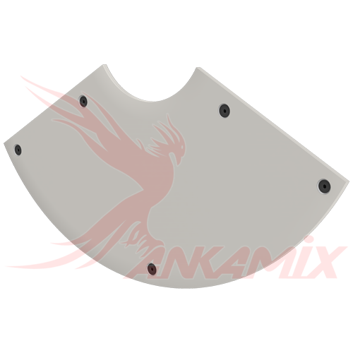 1009333 Броня торцевых стенок для бетоносмесителя МЕКА МB 0.5 А