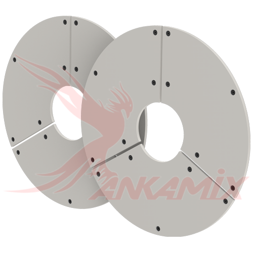 1009333 Броня торцевых стенок для бетоносмесителя МЕКА МB 0.5 А