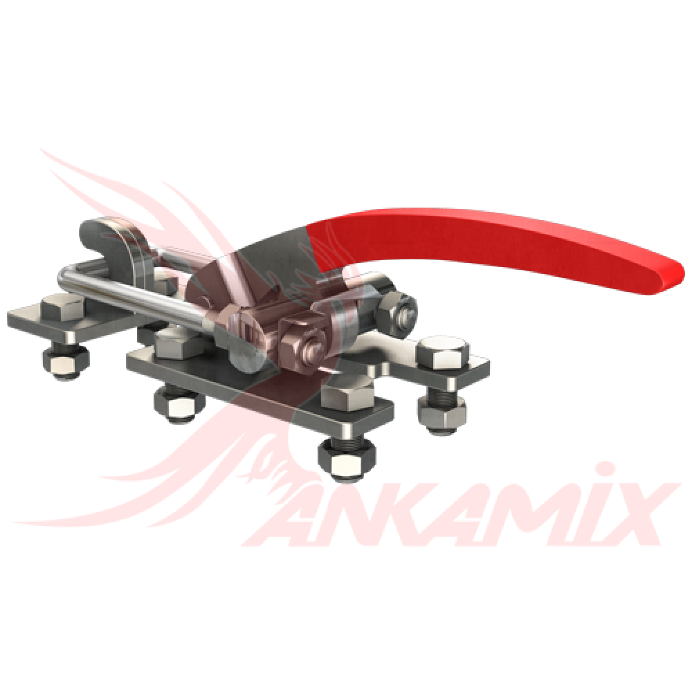 1002848 Замок рычажный с крепежом