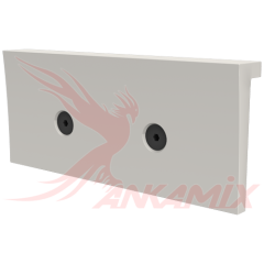 1000433 Броня затвора L-образная / s ≈ 18 мм