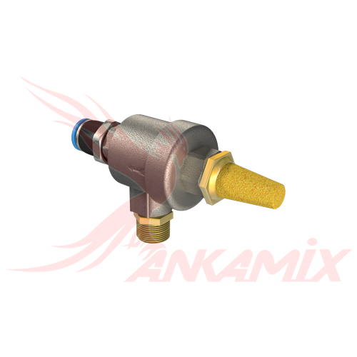 1000755 Пневмоклапан быстрого выхлопа 573 AVENTICS™. в сборе для МЕКА МВ 0.5 А / МВ 1.0 В