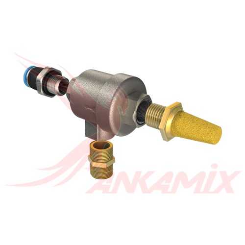 1000755 Пневмоклапан быстрого выхлопа 573 AVENTICS™. в сборе для МЕКА МВ 0.5 А / МВ 1.0 В