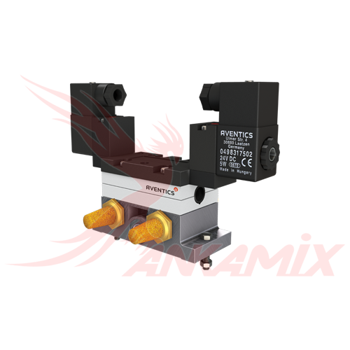 1020008 Пневматический распределитель V581-5/3 AVENTICS™ в сборе для МЕКА МВ 0.5 А / МВ 1.0 В / МВ 2.0 А