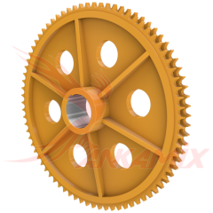 1007820 Дисковое зубчатое колесо - ведомое