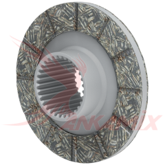 1000548 Тормозная колодка DF 100 НМ Dereli