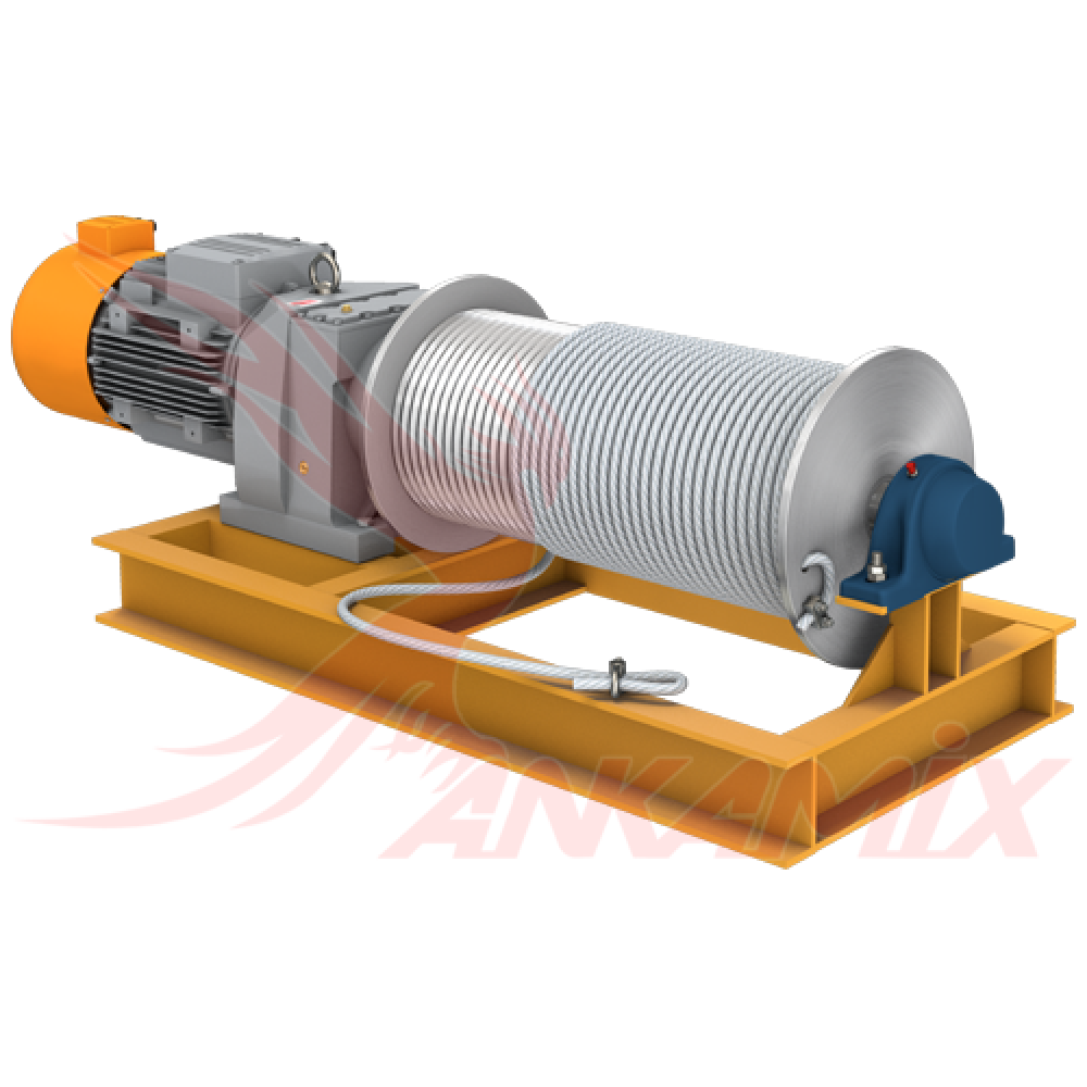 1000551 Барабан грузовой - тросовый в сборе