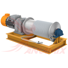 1000551 Барабан грузовой - тросовый в сборе