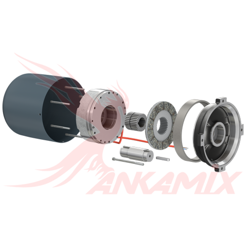 1000549 Электромагнитный тормоз DF 100 NM / 24V DC Dereli