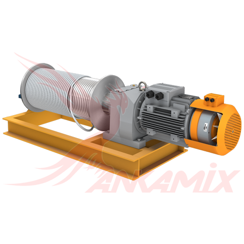 1000551 Барабан грузовой - тросовый в сборе для МЕКА С30