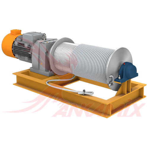 1000551 Барабан грузовой - тросовый в сборе для МЕКА С30